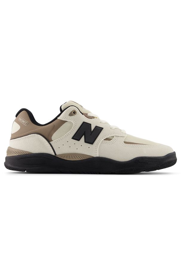 Buty męskie New Balance Numeric NM1010NS – beżowe. Kolor: beżowy. Materiał: dresówka, guma, syntetyk, materiał, skóra. Szerokość cholewki: normalna. Sport: fitness, skateboard, bieganie