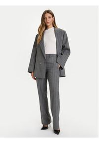 ViCOLO Spodnie materiałowe TF0232 Szary Regular Fit. Kolor: szary. Materiał: syntetyk #3