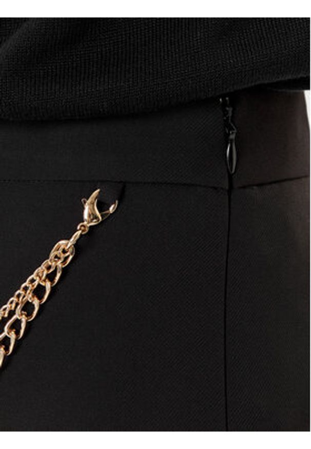 TwinSet - TWINSET Spodnie palazzo 252TP2281 Czarny Wide Leg. Kolor: czarny. Materiał: syntetyk