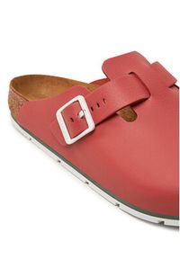 Birkenstock Klapki Boston Pro Le 1026230 Czerwony. Kolor: czerwony. Materiał: skóra #4