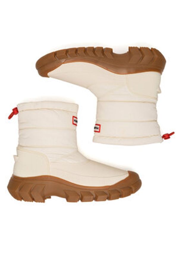Hunter Śniegowce WFS2108WWU Écru. Materiał: materiał