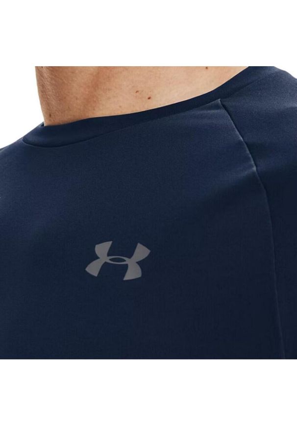 Under Armour - Męska Koszulka Tech 2.0 Z Krótkim Rękawem. Kolor: niebieski. Długość rękawa: krótki rękaw. Długość: krótkie