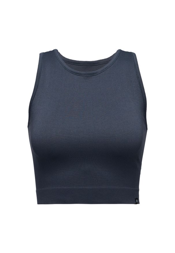 Damski tank top Black Diamond Seamless Rib. Kolor: zielony, wielokolorowy, szary, brązowy. Sport: wspinaczka, narciarstwo