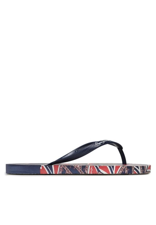 Pepe Jeans Japonki Rake Marvellis PLS70136 Granatowy. Kolor: niebieski