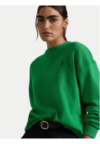 Polo Ralph Lauren Bluza 211935582013 Zielony Regular Fit. Typ kołnierza: polo. Kolor: zielony. Materiał: bawełna #4