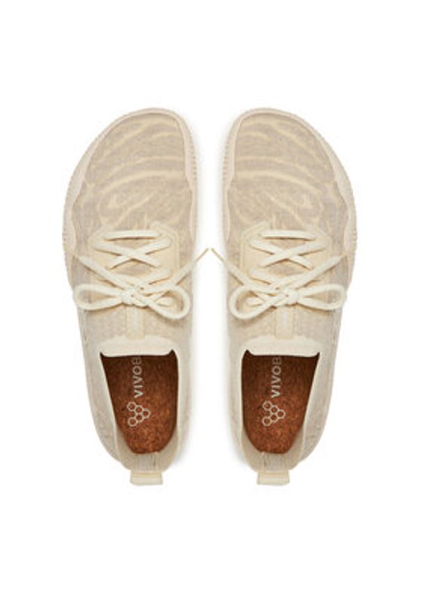 Vivo Barefoot Sneakersy Motus Stuido 205458 Écru. Materiał: materiał