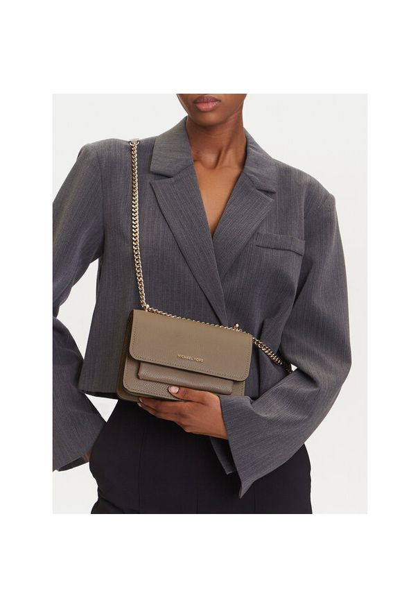 Torebka MICHAEL Michael Kors. Kolor: beżowy