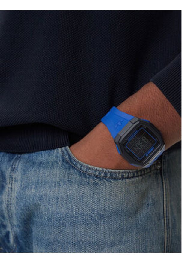 Adidas - adidas Zegarek Tech One AOST24565 Niebieski. Kolor: niebieski