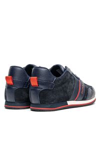 Boss Kidswear - Buty sneakersy dziecięce BOSS Kidswear J29262-849 Granatowy. Okazja: na co dzień. Kolor: niebieski #4