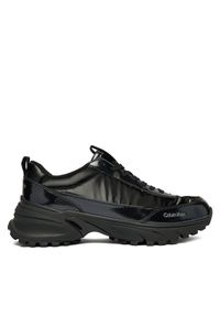 Calvin Klein Sneakersy Hike Runner Lace Up Pearl Ny YW0YW02043 Czarny. Kolor: czarny. Materiał: skóra #1