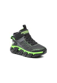 skechers - Buty zimowe chłopięce, Tech-Grip - High-Surge. Kolor: szary. Materiał: syntetyk, materiał. Sezon: zima