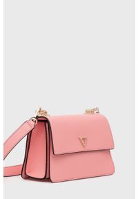 Guess torebka kolor różowy. Kolor: różowy. Rodzaj torebki: na ramię #5