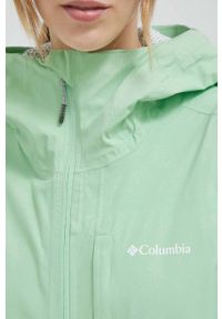 columbia - Columbia kurtka outdoorowa Omni-Tech Ampli-Dry kolor zielony przejściowa. Kolor: zielony. Materiał: materiał. Długość: długie #6