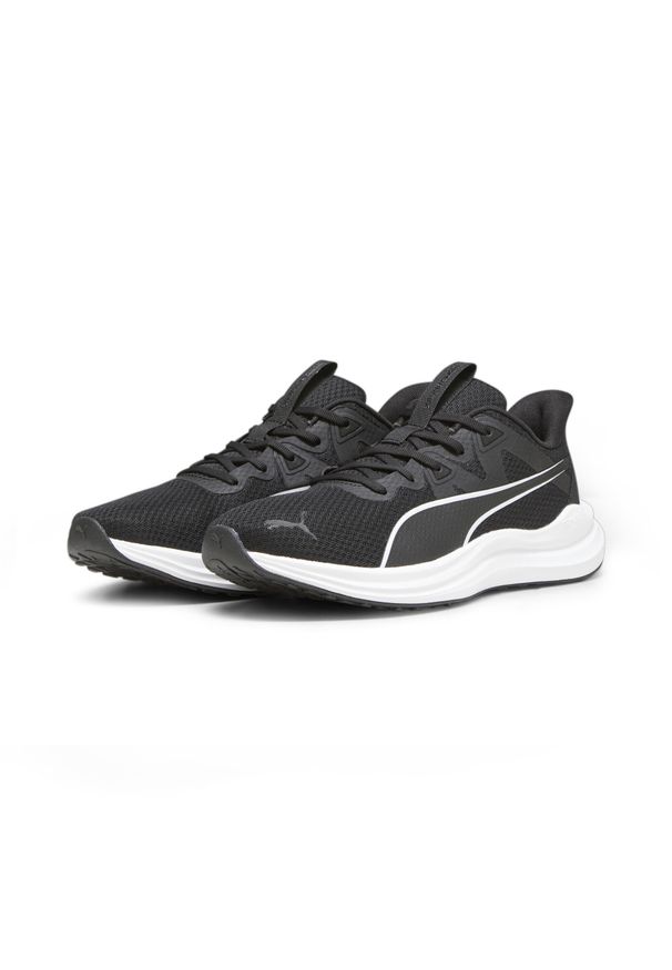 Buty do biegania męskie Puma Reflect Lite. Zapięcie: sznurówki. Kolor: biały, czarny, wielokolorowy. Materiał: materiał, tkanina, syntetyk. Szerokość cholewki: normalna. Sport: bieganie