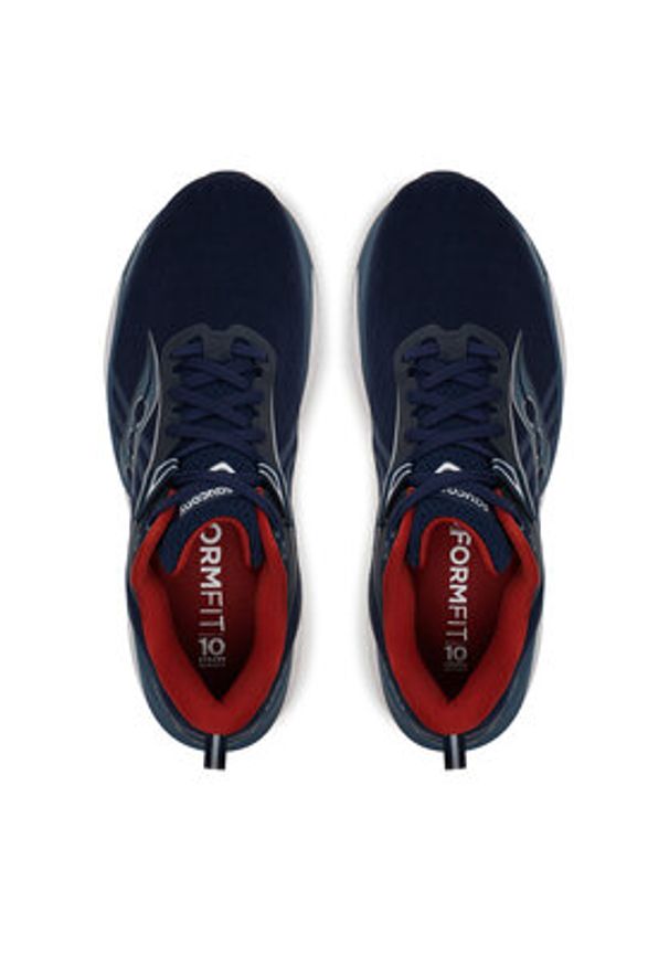 Saucony Buty do biegania Triumph 22 S20964 Granatowy. Kolor: niebieski. Materiał: materiał