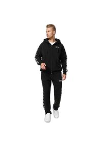 Bluza z kapturem i zamkiem błyskawicznym o klasycznym kroju Lonsdale Kempton. Typ kołnierza: kaptur. Kolor: czarny, biały, wielokolorowy #1