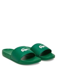 Lacoste Klapki Serve Sliders 7-49CMA0041 Zielony. Kolor: zielony. Materiał: skóra #6