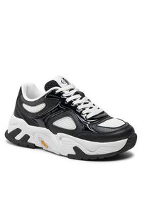 Calvin Klein Sneakersy Chunky Runner Vibram YW0YW01427 Czarny. Kolor: czarny