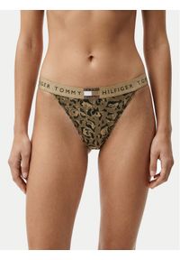 TOMMY HILFIGER - Tommy Hilfiger Stringi UW0UW06499 Beżowy. Kolor: beżowy. Materiał: bawełna #1