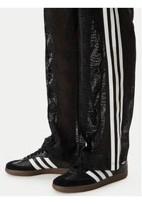 Adidas - adidas Spodnie dzianinowe Crochet Firebird KD0346 Czarny Regular Fit. Kolor: czarny. Materiał: syntetyk #4