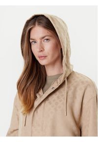 Guess Kurtka przejściowa V5YL02 WH492 Beżowy Regular Fit. Kolor: beżowy. Materiał: syntetyk #4