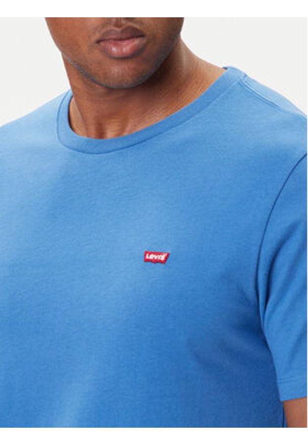 Levi's® T-Shirt Original Housemark 56605-0281 Niebieski Standard Fit. Kolor: niebieski. Materiał: bawełna
