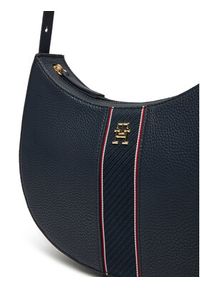 TOMMY HILFIGER - Tommy Hilfiger Torebka AW0AW16899 Granatowy. Kolor: niebieski. Materiał: skórzane #5