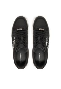 Karl Lagerfeld - KARL LAGERFELD Sneakersy KL53025 Czarny. Kolor: czarny. Materiał: skóra #4