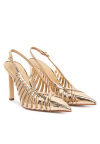 MICHAEL Michael Kors Szpilki Adriana 40T6ADHP1M Złoty. Kolor: złoty. Materiał: skóra. Obcas: na szpilce #3