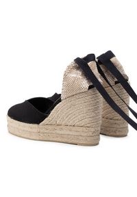 Castañer Espadryle Chiara/8ED/001 020992-100 Czarny. Kolor: czarny. Materiał: materiał #5