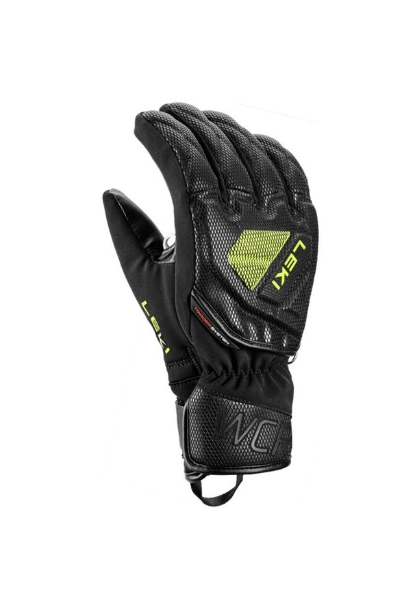 Leki - Rękawice narciarskie męskie LEKI WCR C-Tech 3D. Kolor: czarny. Sezon: zima. Sport: narciarstwo