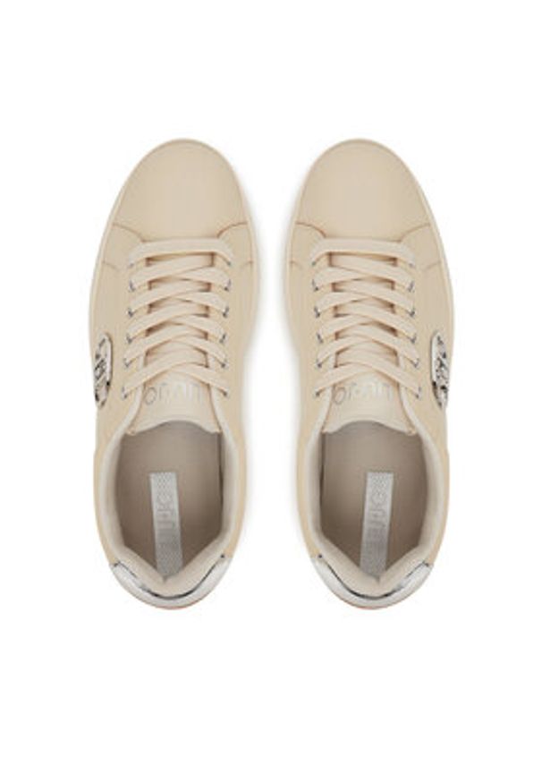 Liu Jo Sneakersy Pretty 06 BA5021 P0102 Beżowy. Kolor: beżowy. Materiał: skóra