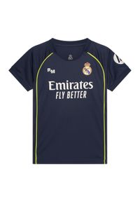 Real Madrid - Real Madryt koszulka junior RM25C2P 128 granatowy. Kolor: niebieski. Sport: piłka nożna