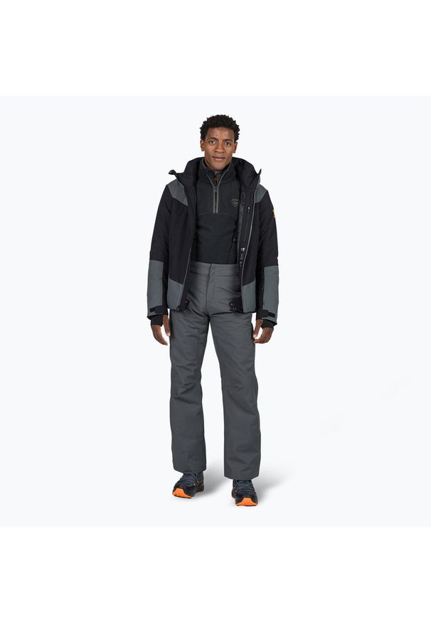 Bluza męska Rossignol Strawpile Fleece Hz. Kolor: czarny. Sezon: zima. Sport: narciarstwo