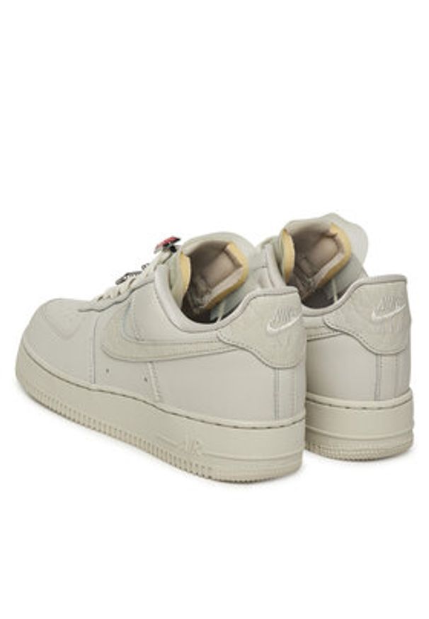 Nike Sneakersy Air Force 1 Lo Prm DN5463 Écru. Materiał: skóra. Model: Nike Air Force
