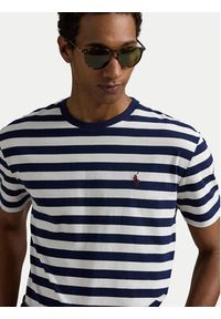 Polo Ralph Lauren T-Shirt 710803479030 Biały Custom Slim Fit. Typ kołnierza: polo. Kolor: biały. Materiał: bawełna #6