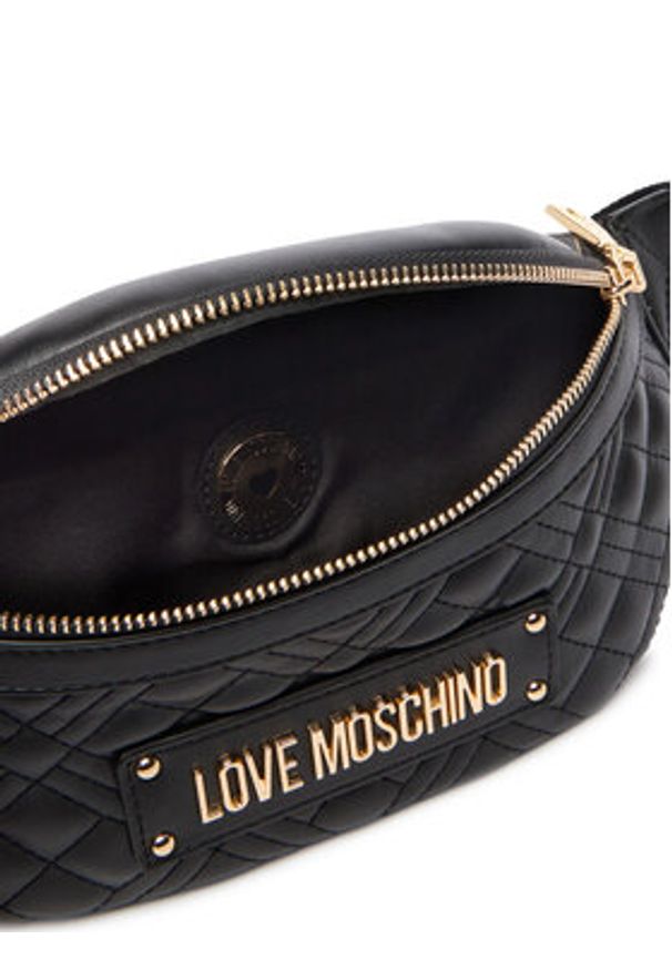 Love Moschino - LOVE MOSCHINO Nerka JC4003PP1OLA0000 Czarny. Kolor: czarny. Materiał: skóra