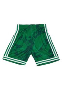 Mitchell & Ness - Marmurowe spodenki drużynowe Boston Celtics Swingman 1985/86. Kolor: zielony. Sport: koszykówka #1
