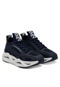 EA7 Emporio Armani Sneakersy X8X174 XK377 U547 Niebieski. Kolor: niebieski. Materiał: skóra #4