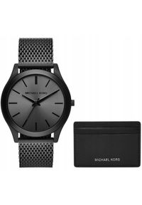 Michael Kors - Zegarek Męski + Etui na karty MICHAEL KORS MK1085SET + BOX #1