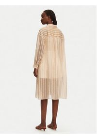 LOLA CASADEMUNT Koszula LS2515045 Beżowy Relaxed Fit. Kolor: beżowy. Materiał: lyocell #5