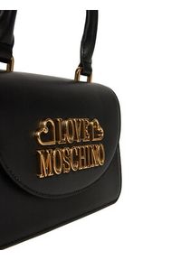 Love Moschino - LOVE MOSCHINO Torebka JC4335PP0NK1300A Czarny. Kolor: czarny. Materiał: skórzane
