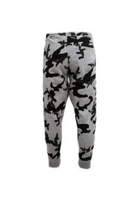 Spodnie sportowe męskie Nike Camouflage Jogginghose. Kolor: szary, zielony, wielokolorowy. Materiał: dresówka. Długość: długie