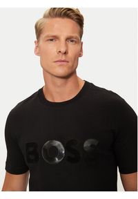 BOSS - Boss T-Shirt Mirror 2 50525087 Czarny Regular Fit. Kolor: czarny. Materiał: bawełna