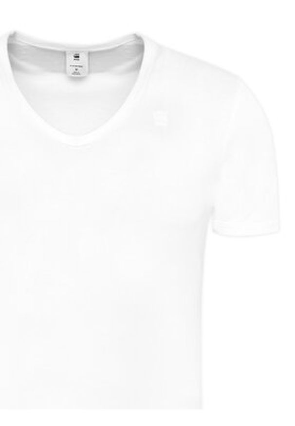 G-Star RAW - G-Star Raw Komplet t-shirtów Base D07207-124 Biały Slim Fit. Kolor: biały. Materiał: bawełna
