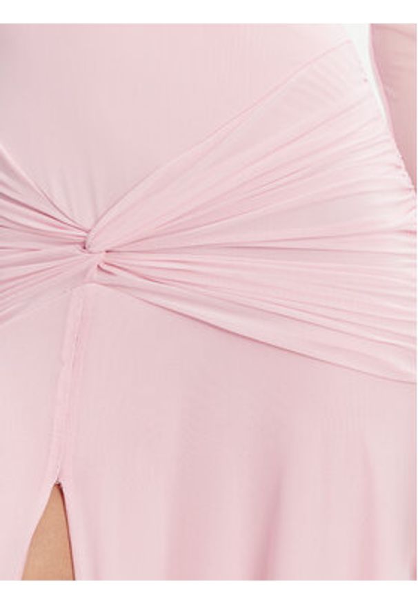 BARDOT - Bardot Sukienka koktajlowa 58853DB5 Różowy Regular Fit. Kolor: różowy. Materiał: syntetyk. Styl: wizytowy