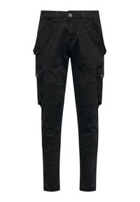 Alpha Industries Spodnie materiałowe Combat 126215 Czarny Slim Fit. Kolor: czarny. Materiał: bawełna, materiał #3