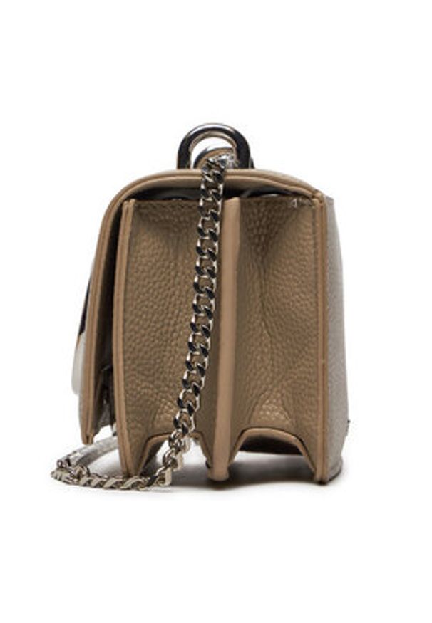 Steve Madden Torebka Blyssa SM13001369-02002-TPE Beżowy. Kolor: beżowy. Materiał: skórzane
