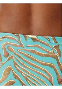 SELMARK - Selmark Dół od bikini BN702 Turkusowy. Kolor: turkusowy. Materiał: syntetyk #4