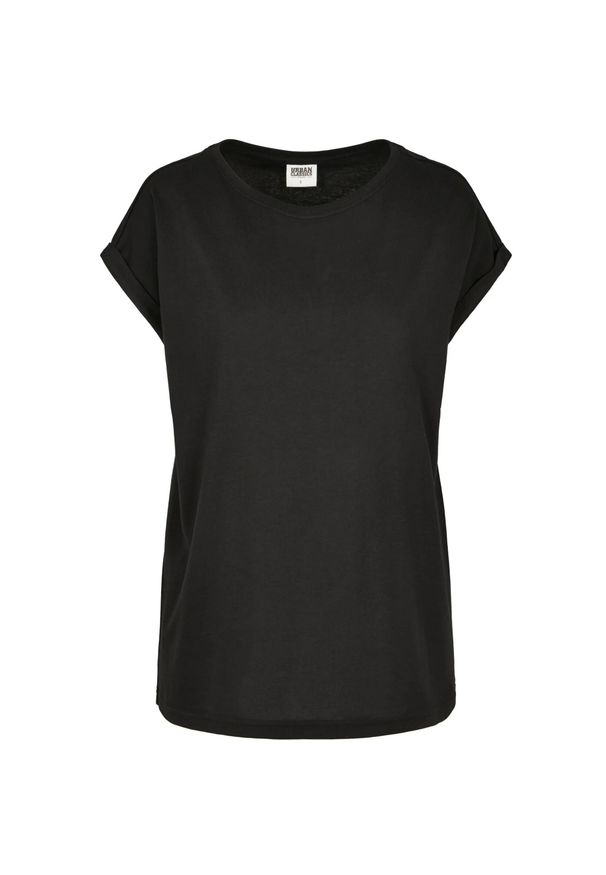 Urban Classics - Damska Koszulka Na Ramiączkach Z Bawełny Organicznej. Kolor: czarny. Materiał: bawełna. Długość rękawa: na ramiączkach. Sport: turystyka piesza